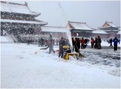 La Cité Interdite sous la neige