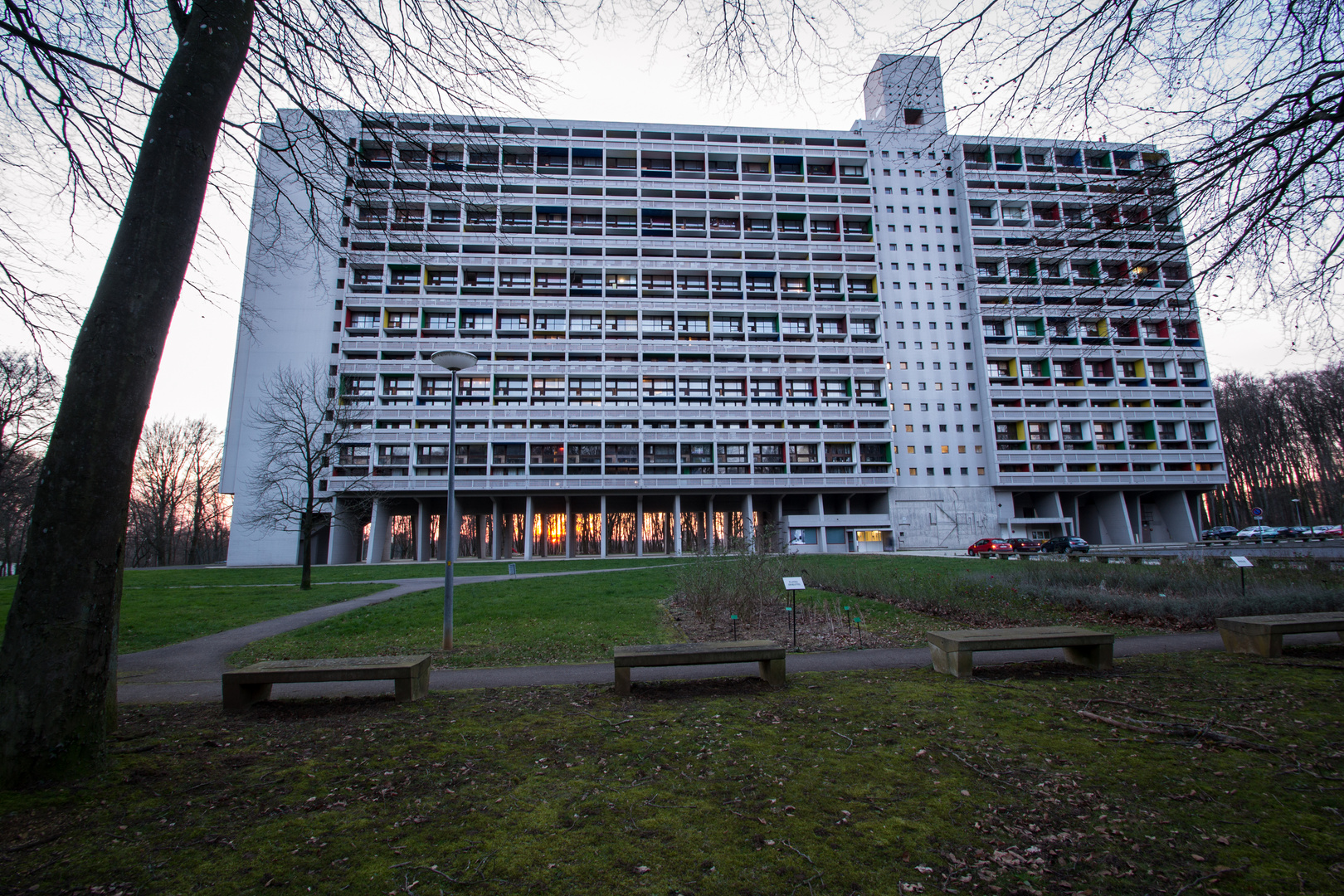 La cité Radieuse (Le COrbusier)