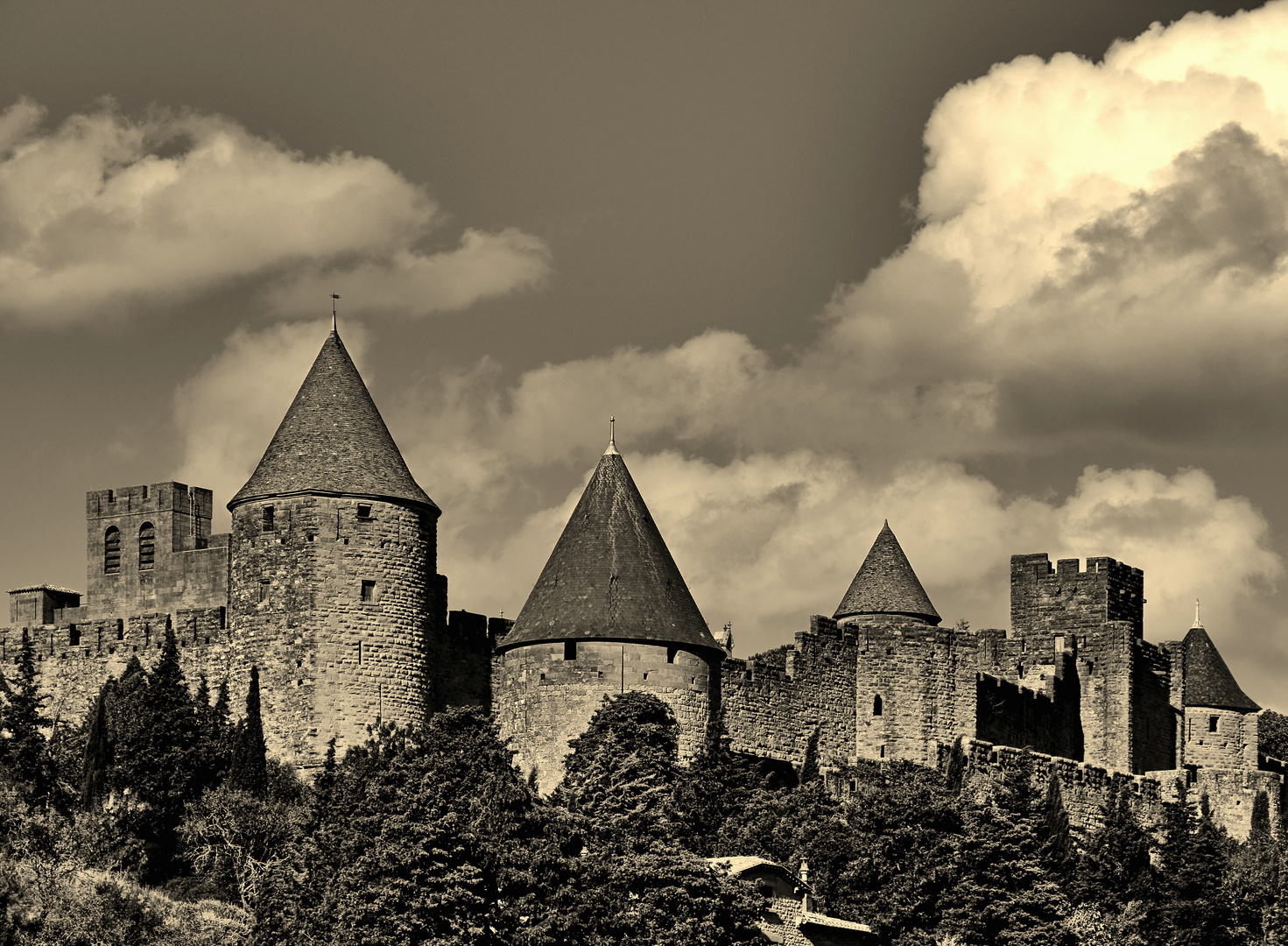 La Cité von Carcassonne 1