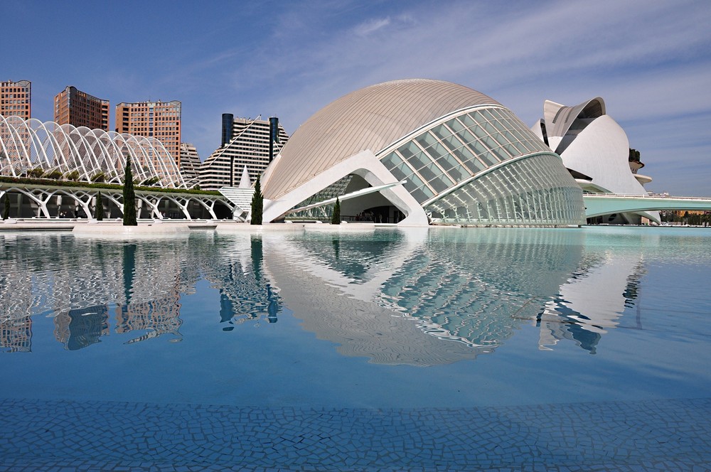 La città delle Arti e delle Scienze- Valencia (Spagna)