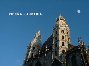 La città di Vienna - Il duomo di santo stefano