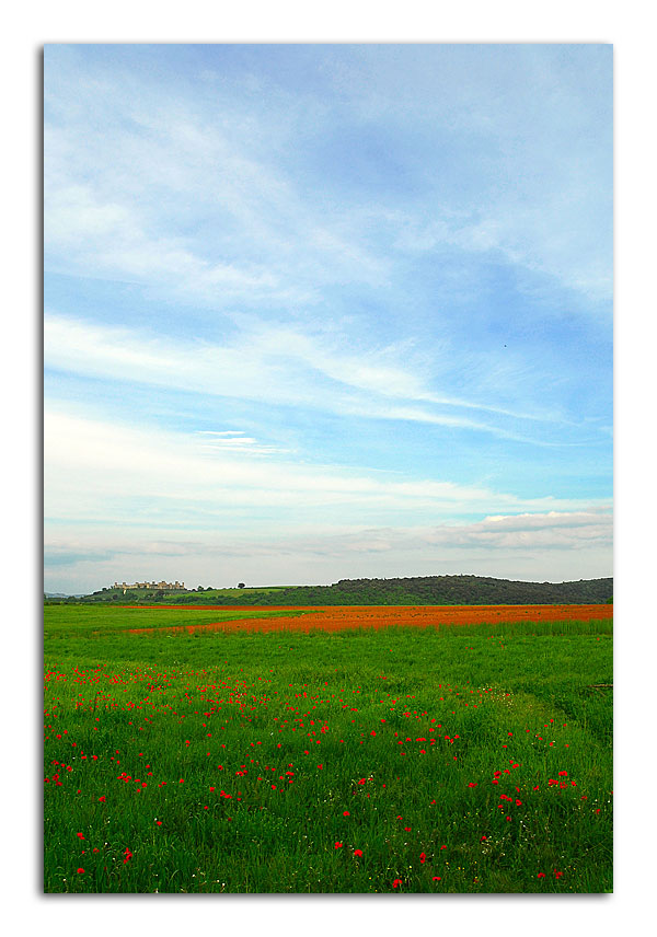 La città fortificata di Monteriggioni