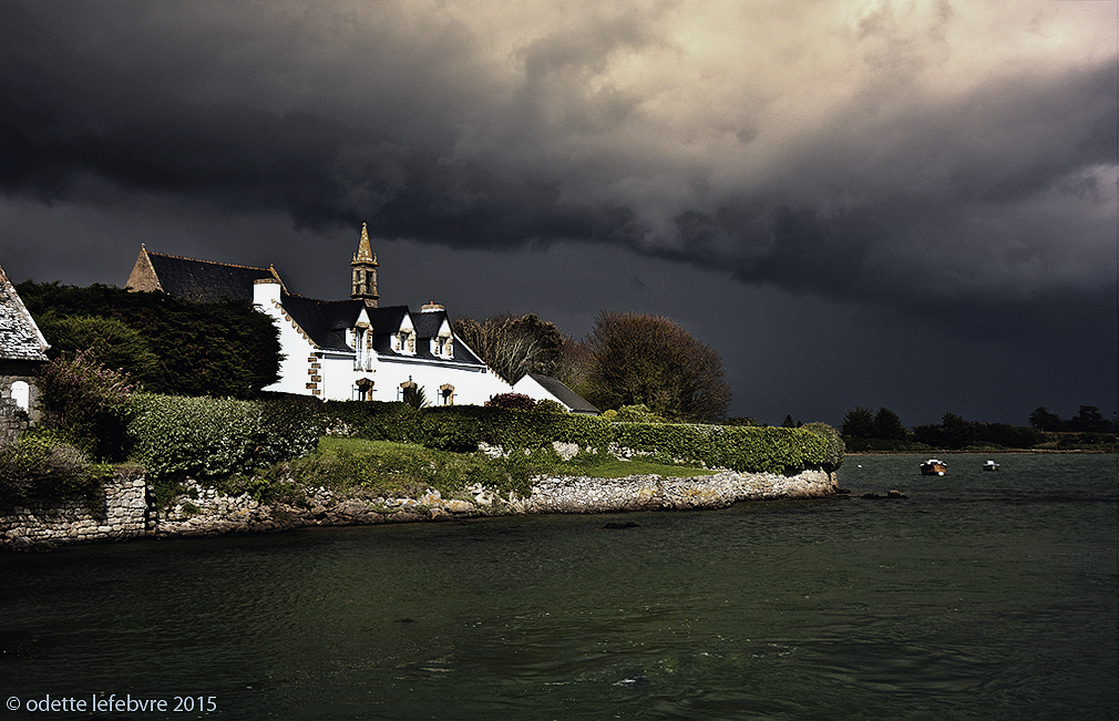 La colère sur St Cado