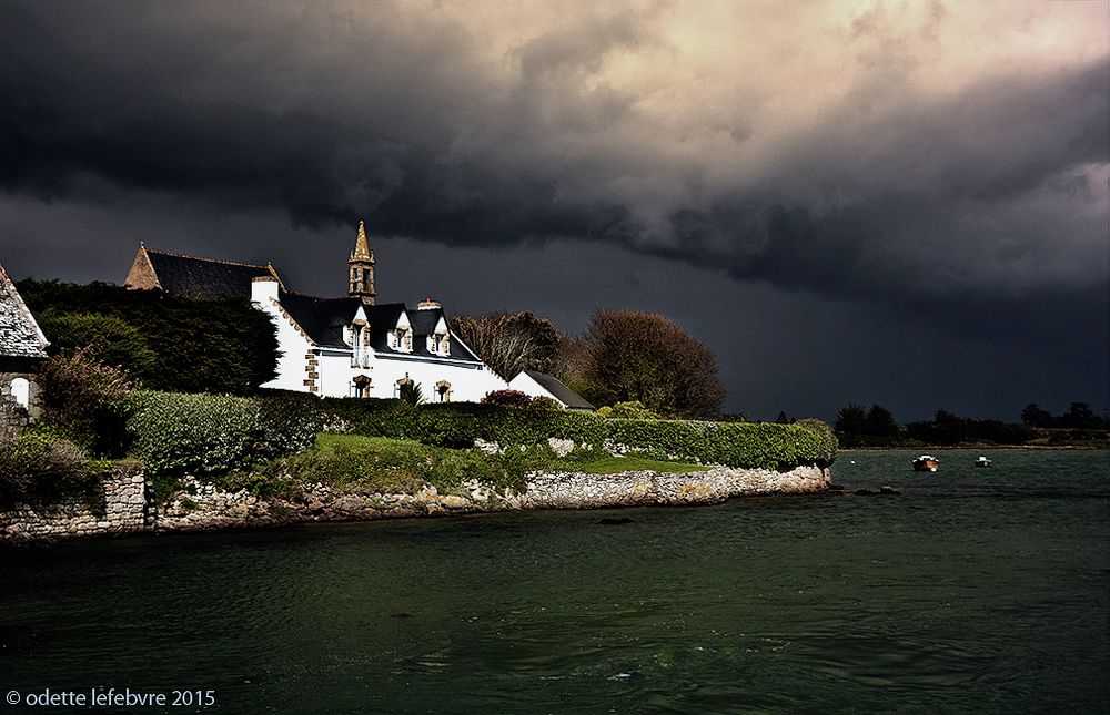 La colère sur St Cado