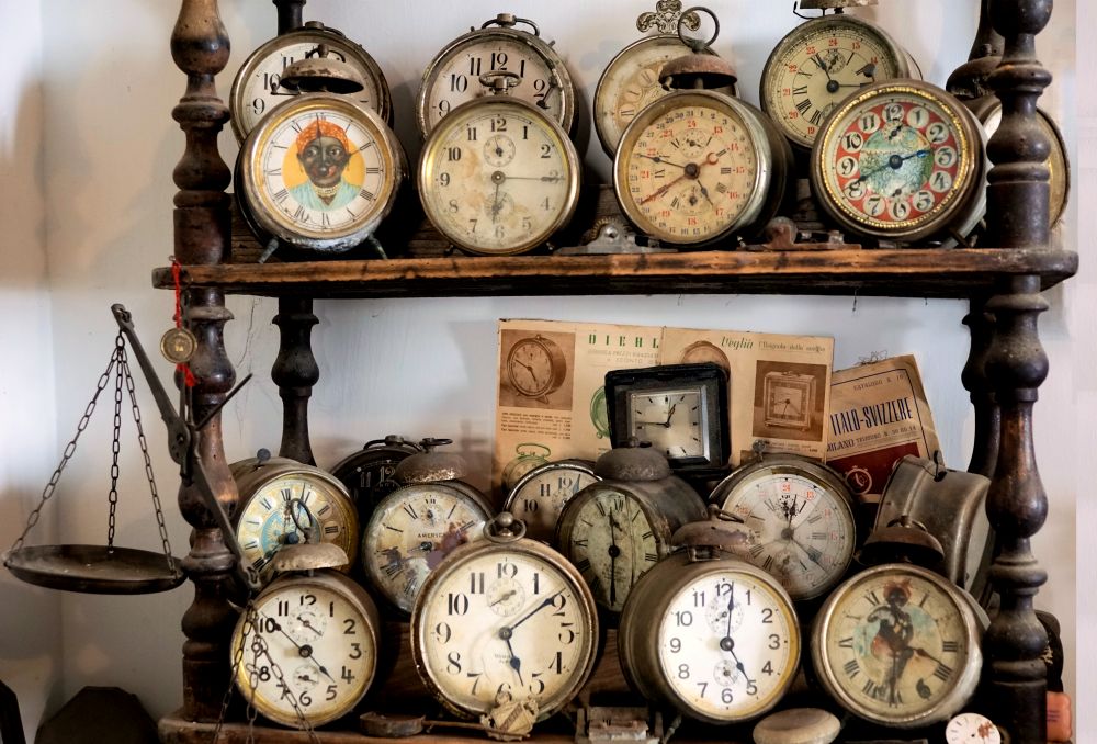 La collezione di orologi