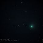 La cometa C/2013 US10 Catalina nel cielo di Rocca Pietore il 31 dicembre 2015