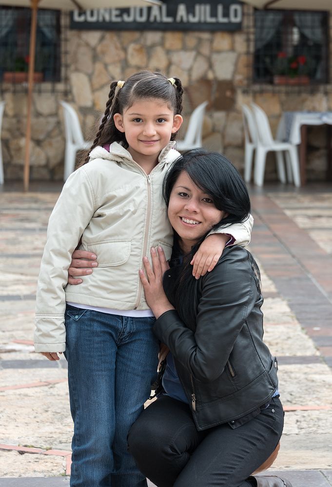 La complicidad entre tia y sobrina.