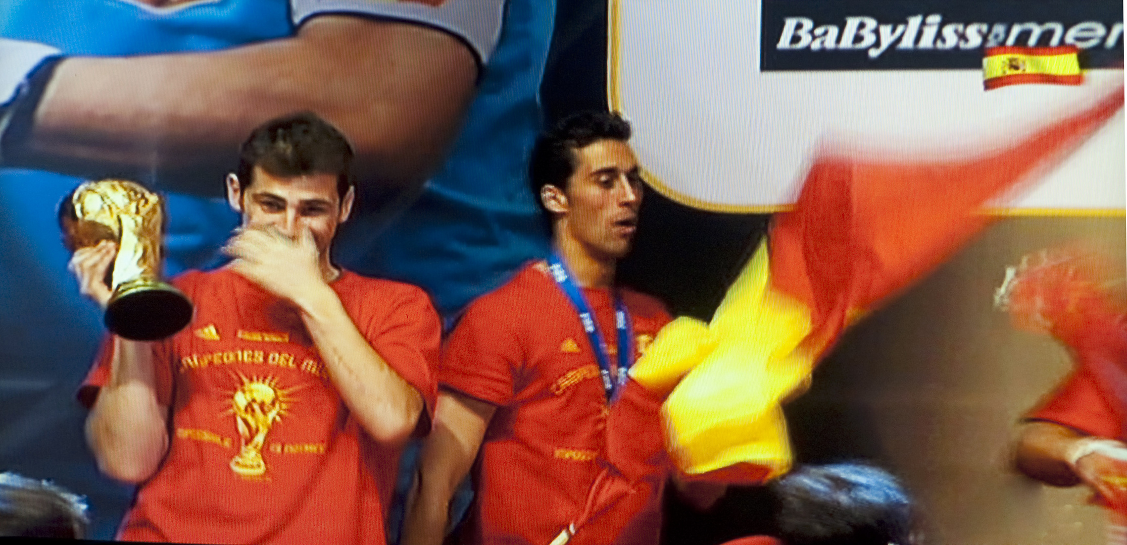 La copa. Las lágrimas de Casillas, el mejor portero del mundo
