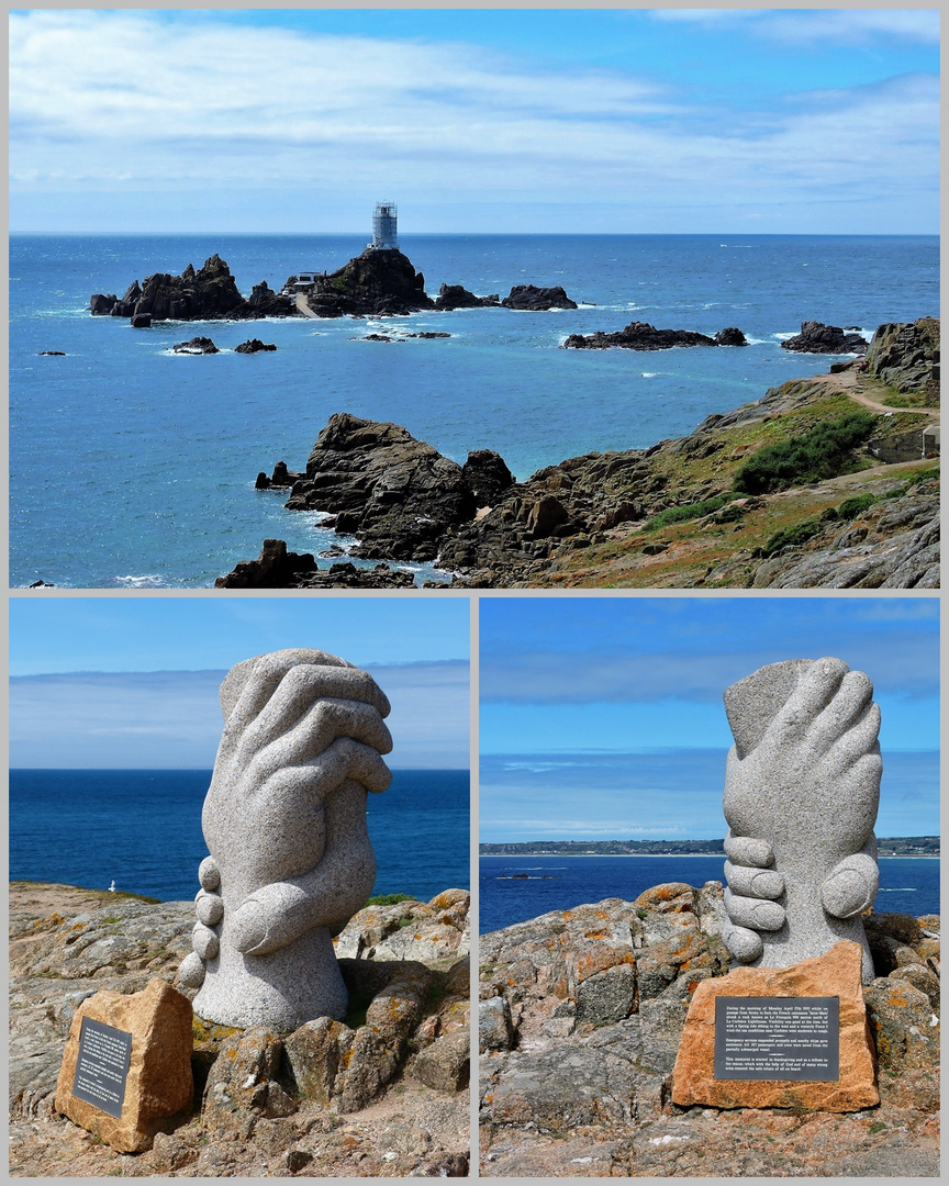 La Corbière Leuchtturm - Denkmal