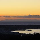 La Corse au petit matin depuis Juan les Pins !