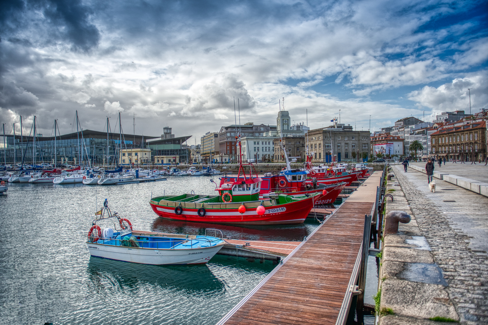 La Coruna Hafen