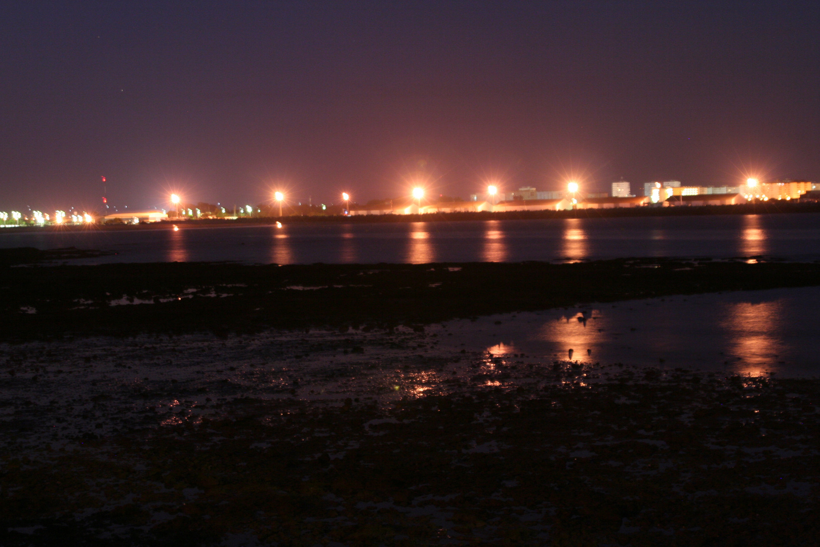 La Costa del Jerez de noche de verano