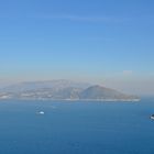 La costa delle Sirene dall'isola delle Sirene