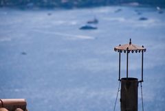 La Côte d'Azur vue depuis Èze