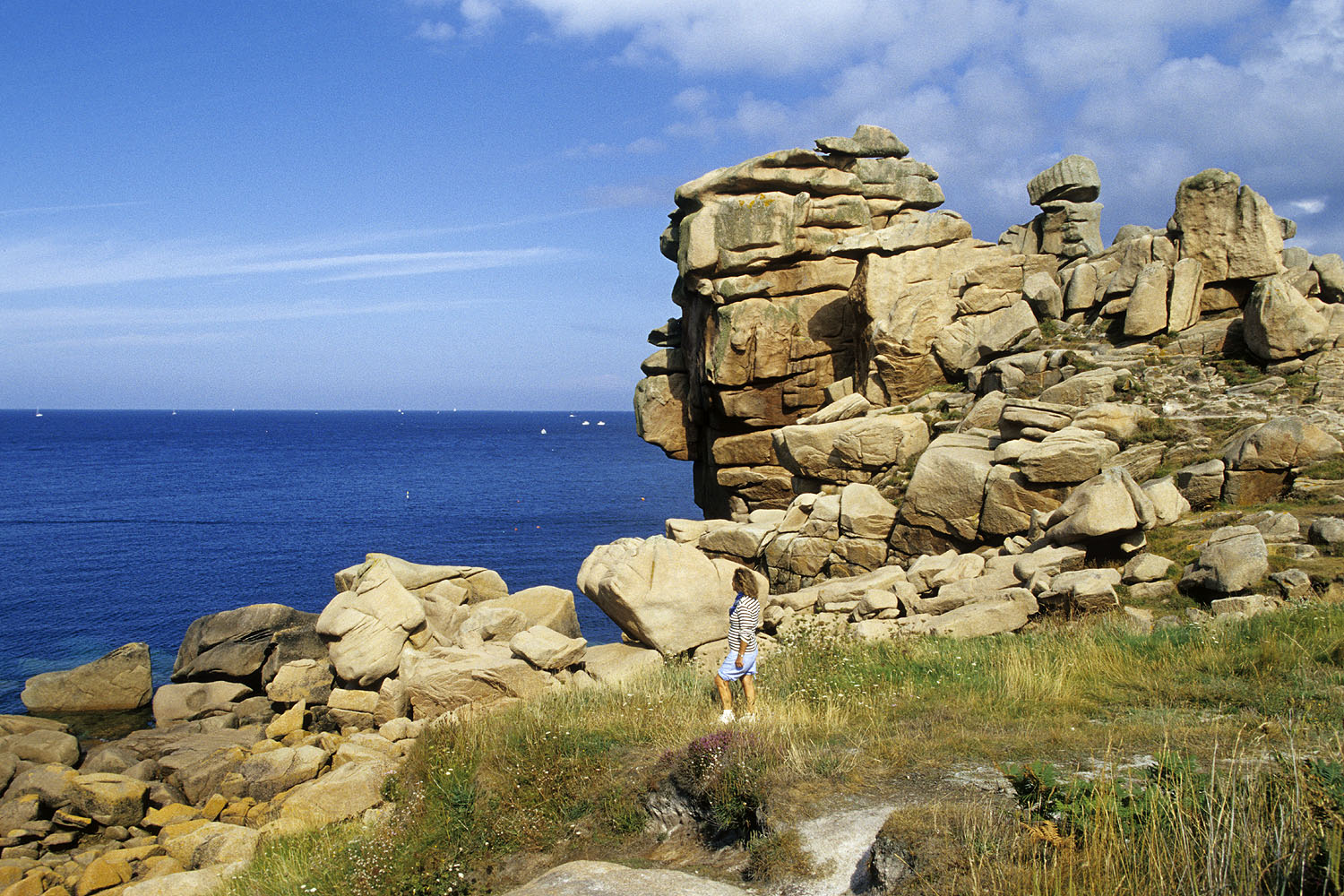 La côte de Granit rose à Ploumanac'h