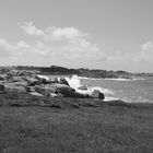 la côte de granit rose (bretagne ) !en men in black !