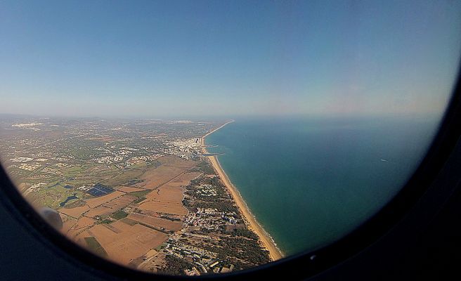 La côte de l’Algarve…