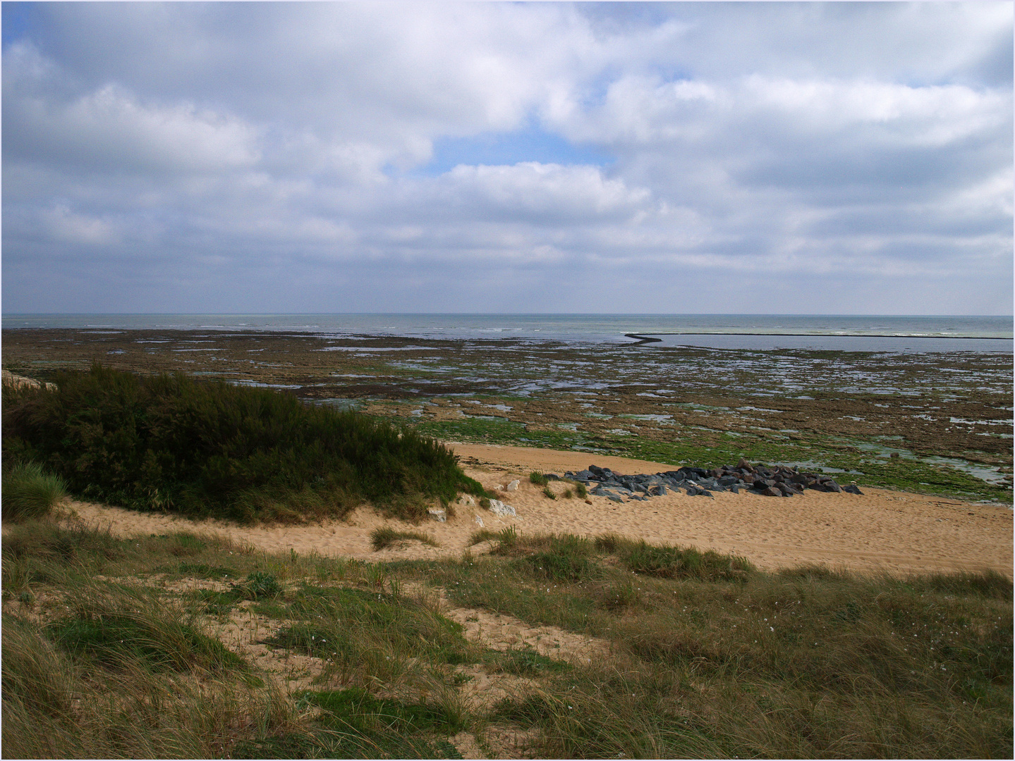 La côte nord-ouest de l’Île d’Oléron…et une autre écluse à poissons