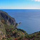 La côte peu avant Eze-sur-Mer