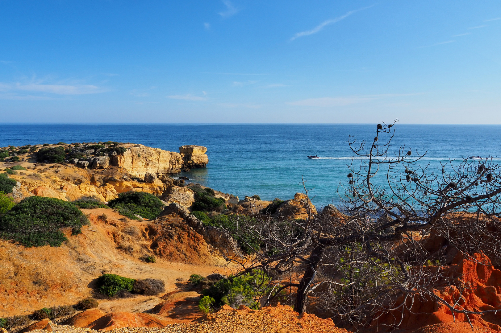 La côte près de Albufeira