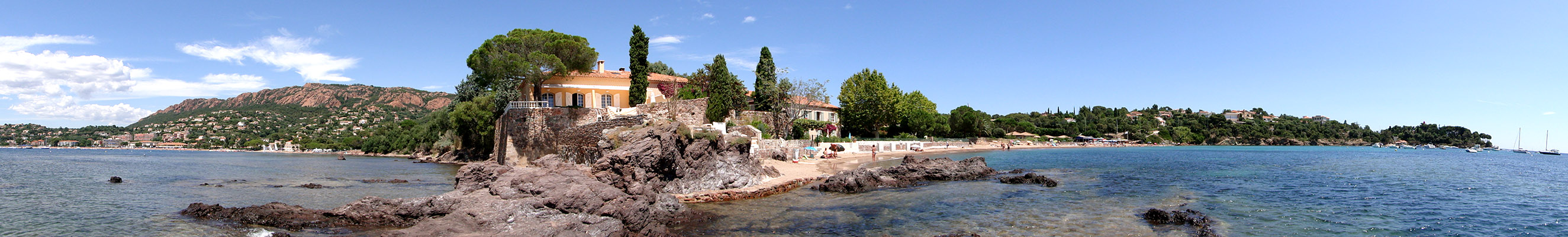 la côte près de St Aygulf