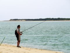 La Côte Sauvage 3 - Pêche sur la plage du Galon d'Or