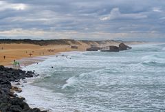 La côte sud de Capbreton