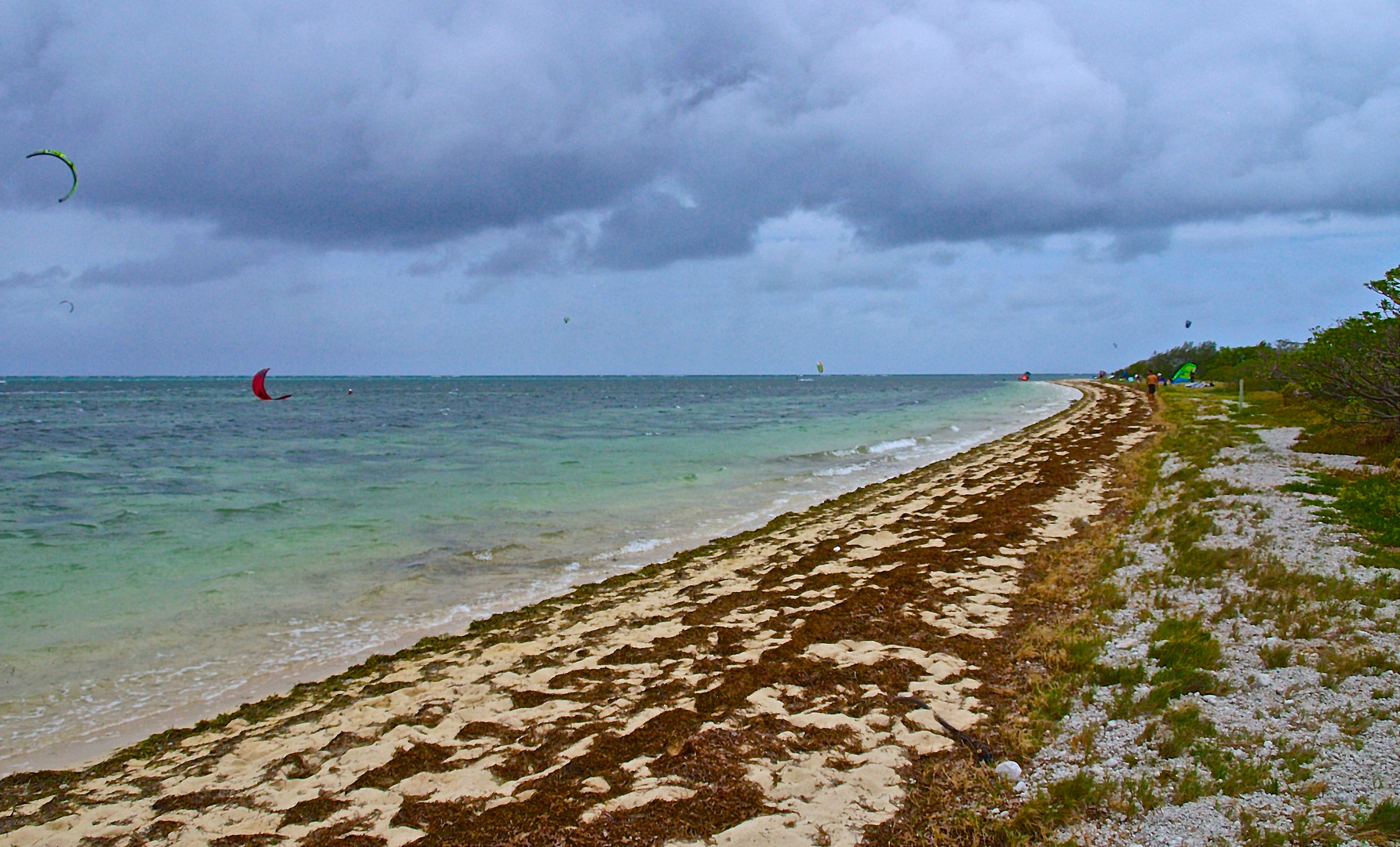 La côte sud-est « sous le vent » - Îlot Maître, Nouméa - Die windige südöstliche Küste