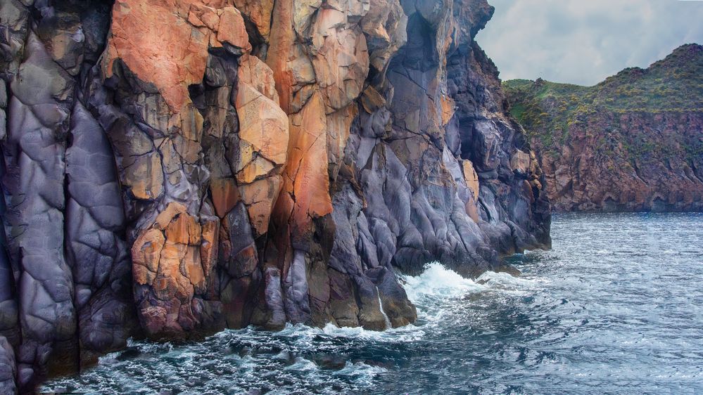 La côte volcanique