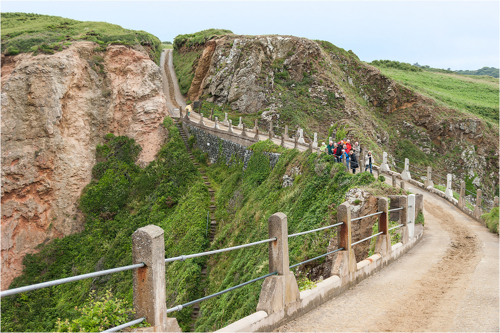 „La Coupée“ auf Sark