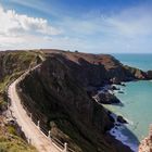 La Coupee on Sark channel islands