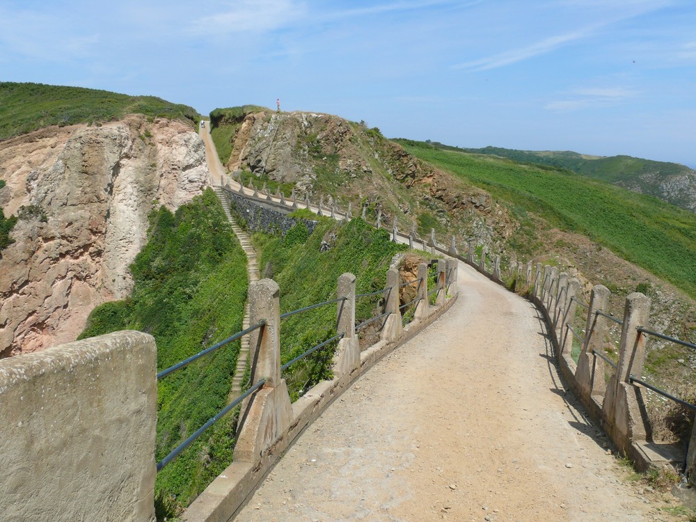 La Coupée von Little Sark aus