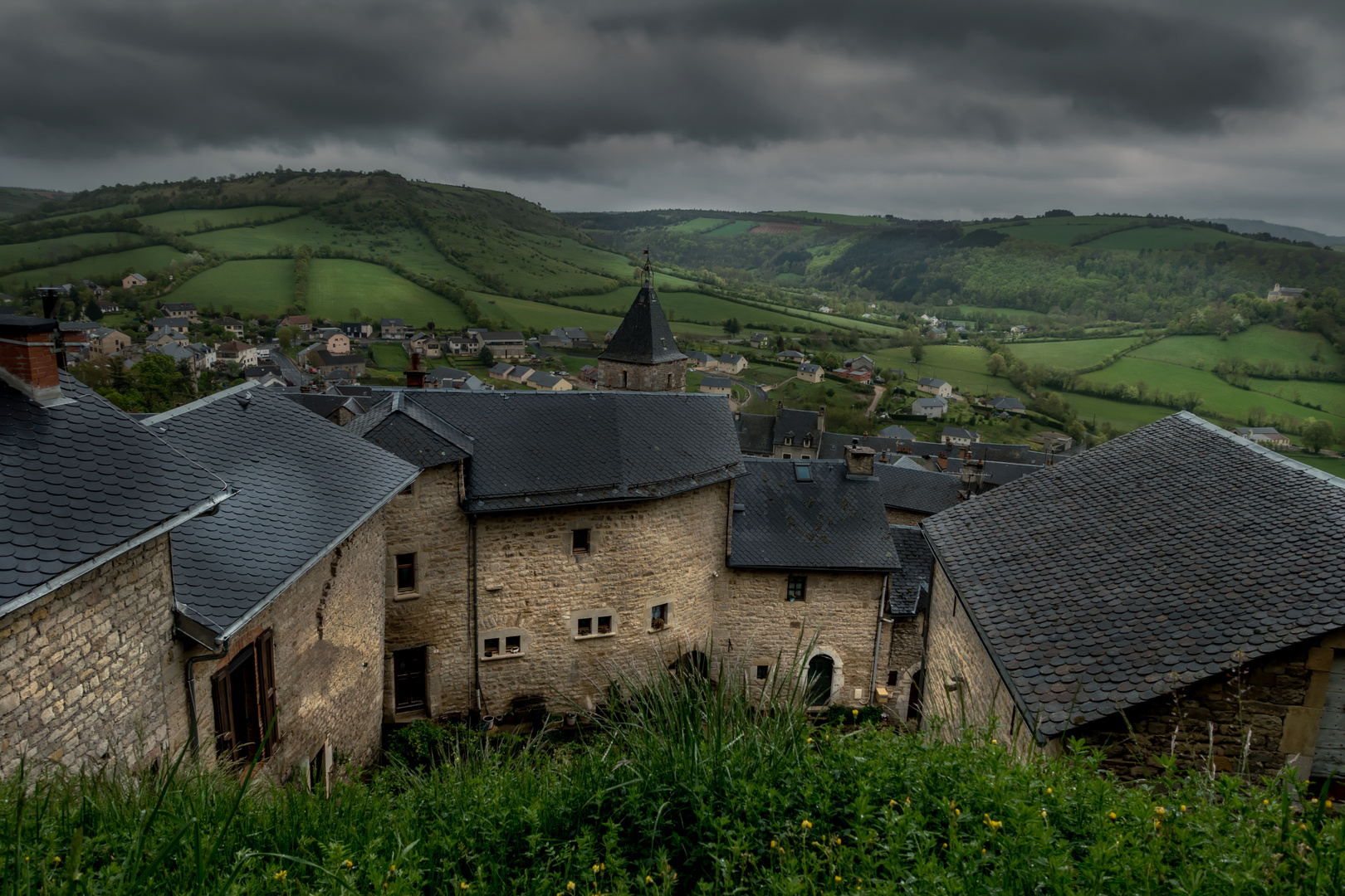 La cour de la ferme