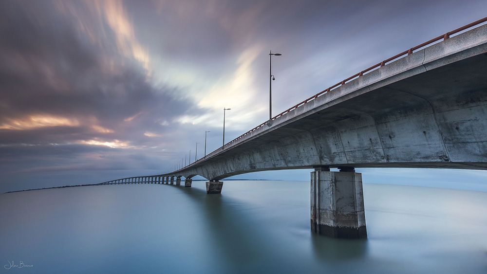 La courbe du pont