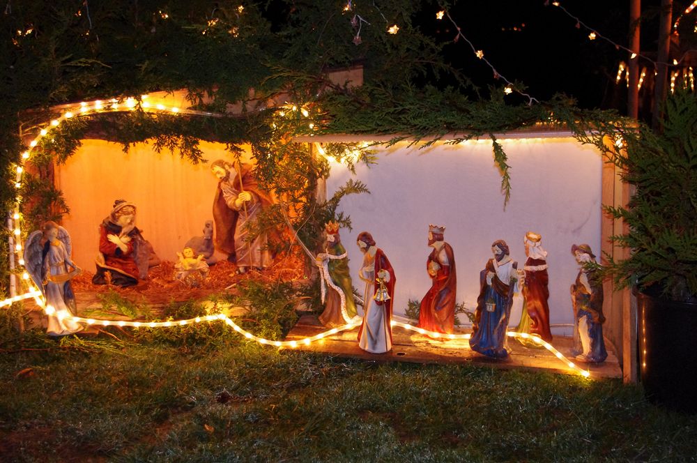 La crèche de Noël photo et image | animations photographiques