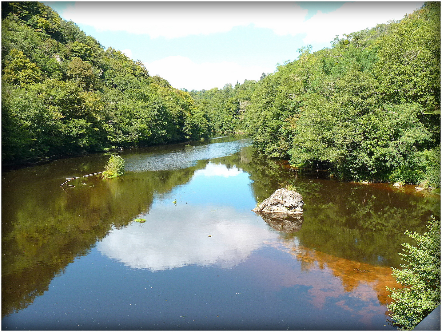 LA - CREUSE- près de Gargilesse . .