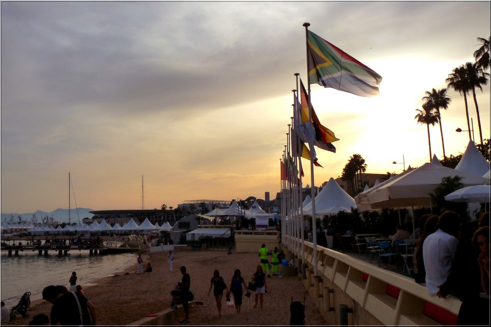 La Croisette à Cannes pendant le festival !!!