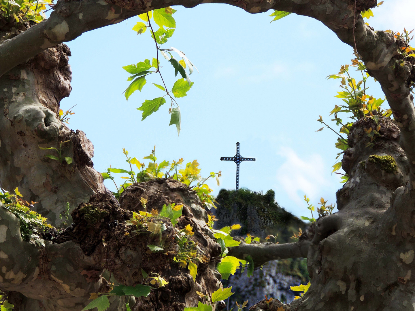 La Croix du Dan à Poligny Jura