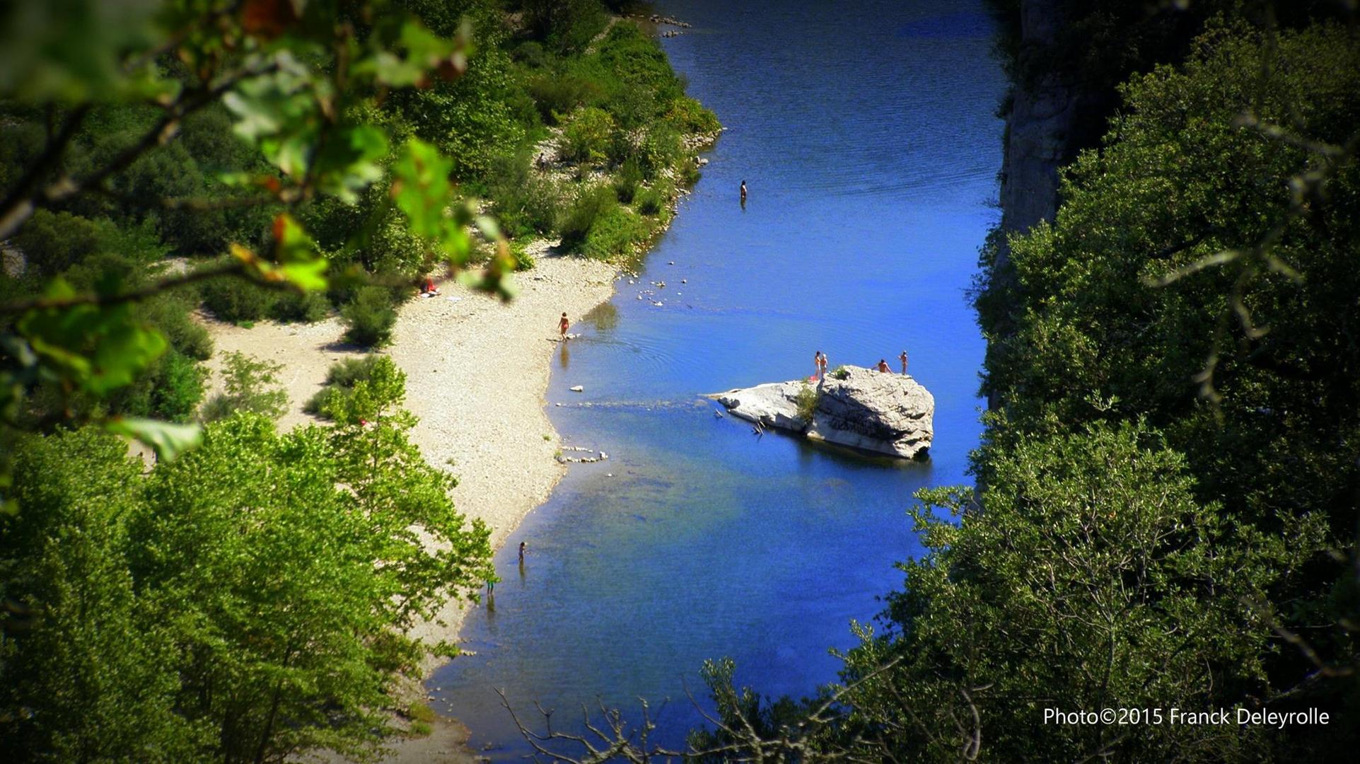 La crête de Casteljeau (Ardèche)