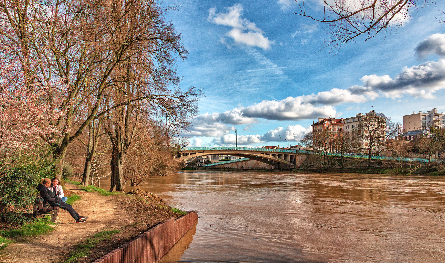 La crue de la Marne