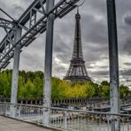 La Dame de Fer vue de la Passerelle Debilly - Paris