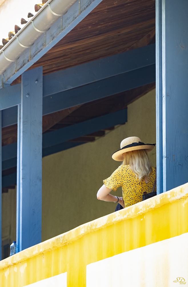 La dame en jaune 