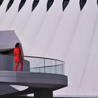 La dame en rouge - Au Havre -