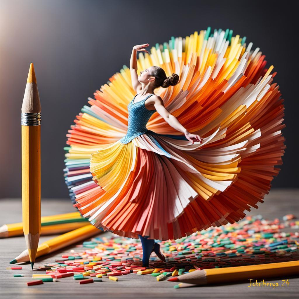 La danseuse aux crayons