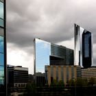 la defence im abendlicht