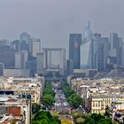 La Défense dans la brume