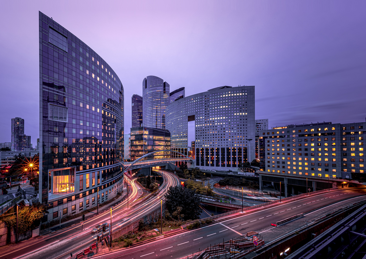 La Défense Evening