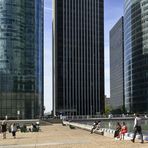 La Défense im Sommer