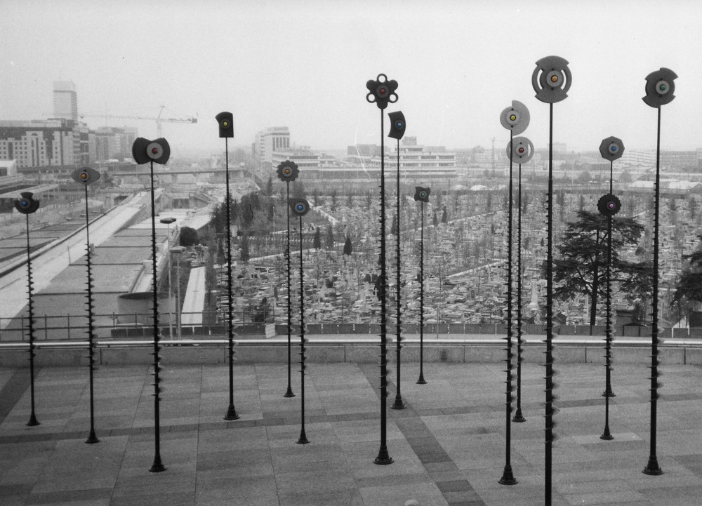 La Défense - Takis: "Signaux Lumineaux"