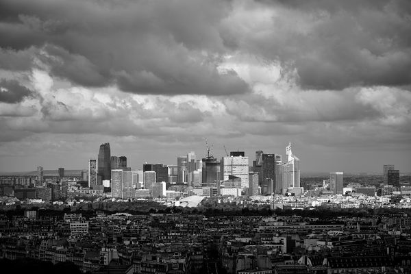 La Defense vom Eiffelturm